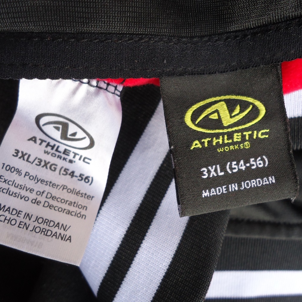 SIZE 3XL. ATHLETIC WORKS men's full zip track jacket. - Picture 7 of 8